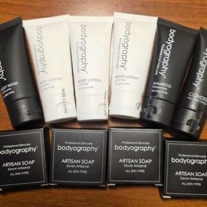 Bodyography Body Lotion (3), Soap (4), Shampoo, Conditioner, Body Wash SEALED